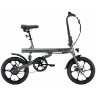 RKS 1S Gri Katlanabilir Elektrikli Bisiklet