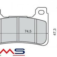 Rms Honda CBR 600 RR 2005 ve Sonrası Ön Fren Balata
