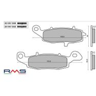 Rms Kawasaki ER-6 F Sinter Metal Ön Sol Fren Balata