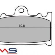 Rms Suzuki GSX-R 600 2003 ve Öncesi Ön Fren Balata