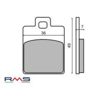 Rms Sym Symphony SR 125 Arka Fren Balata