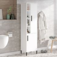 Robin Home Bianca Çok Amaçlı Dolap Banyo Dolabı Beyaz