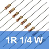 Robocombo 10 Adet 1Ohm 1R 1/4 W Direnç