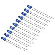 Robocombo 10 Adet 3 mm Mavi Diyot Led