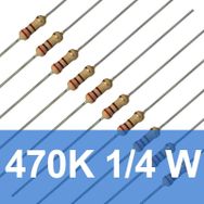 Robocombo 10 Adet 470K 1/4 W Direnç