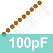 Robocombo 100pF 10 Adet Seramik Kondansatör