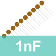 Robocombo 1nf 10 Adet Seramik Kondansatör