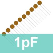 Robocombo 1pf 10 Adet Seramik Kondansatör