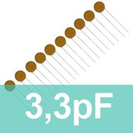 Robocombo 3.3pf 10 Adet Seramik Kondansatör