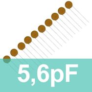 Robocombo 5.6pf 10 Adet Seramik Kondansatör