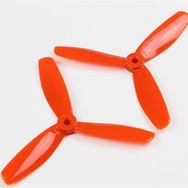 Robocombo 50x4,5 mm Kırmızı 3 Bıçaklı Drone Pervanesi Seti