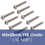 Robocombo DIN7985 M3x20 mm YSB Vida