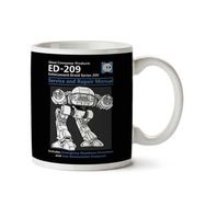 Robocop Ed209 Servis ve Onarım Kılavuzu Baskılı Kupa