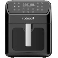 Robogil AF-19D XXL 6.5 lt Cam Kapaklı Airfryer
