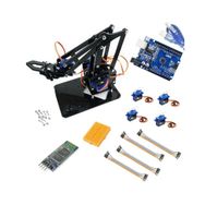 Robot Diyarı Pleksiglas Robot Kol Kiti Bluetooth Modüllü Demonte