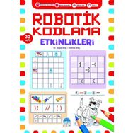 Robotik Kodlama Etkinlikleri 16 Sayfa Pembe - Martı Çocuk Yayınları