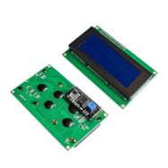Robotistan 20x4 cm Lcd Ekran I2C Lehimli Mavi Display