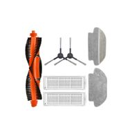 Robotyedek Xiaomi Mop Pro Styj02ym Siyah Uyumlu 7 Parça Set Yedek Fırça Hepa Filtre Mop