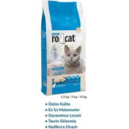 Rocat 15 kg Balıklı Likya Kedi Maması