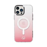 Rock iPhone 14 Pro Max Amber Serisi Pembe MagSafe Kılıf