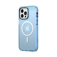 Rock iPhone 14 Pro Shield Serisi MagSafe Anti Shock Mavi Kılıf