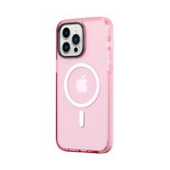 Rock iPhone 14 Pro Shield Serisi MagSafe Anti Shock Pembe Kılıf