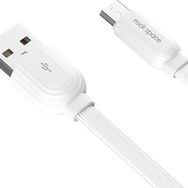 Rock Space S5 1 mt 2.4A Micro USB Şarj ve Data Aktarım Kablosu