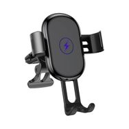 Rock W31 15 W Gravity Kablosuz Şarjlı Siyah Araç İçi Telefon Tutucu