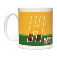 Rock'n Fox H Harfli Kahve Tasarımlı Baş Harf First Coffee Kupa Bardak