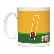 Rock'n Fox I Harfli Kahve Tasarımlı Baş Harf First Coffee Kupa Bardak