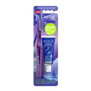 Rocs 25 gr Diş Macunu + Fırça Seyahat Seti