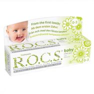 Rocs Baby 0-3 Yaş Papatya Özlü 35 ml Bitkisel Diş Macunu