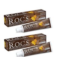 Rocs Coffe Tobacco Kahve ve Sigara İçinler için 2x60 ml Diş Macunu