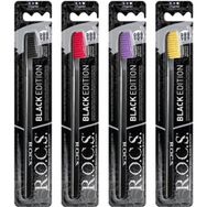 Rocs Sensation Whitening Black Edition 4 Adet Diş Fırçası