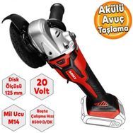 Rodex RPX2155 Kömürsüz Akülü Avuç Taşlama Makinesi