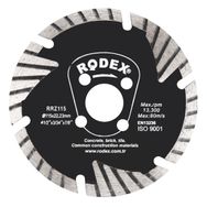 Rodex Rrz115 Turbo 115 mm Elmas Beton Tuğla Kesme Kesici Diski