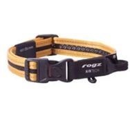 Rogz Air Tech Halsband Yumuşak Dokulu Hardal 26-40 cm Medium Köpek Boyun Tasması