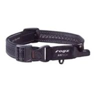 Rogz Air Tech Halsband Yumuşak Dokulu Siyah 26-40 cm Medium Köpek Boyun Tasması