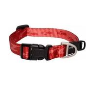 Rogz Alpinist Halsband Desenli Kırmızı 26x40 cm Medium Köpek Boyun Tasması