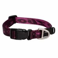 Rogz Alpinist Halsband Desenli Mor 20x31 cm Small Köpek Boyun Tasması