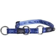 Rogz Alpinist Slipband Ayarlanabilir Dokuma Mavi 2x34-56 cm Large Köpek Boyun Tasması