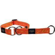 Rogz Alpinist Slipband Ayarlanabilir Dokuma Turuncu 2x34-56 cm Large Köpek Boyun Tasması