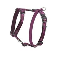 Rogz Alpinist Tuig Dokuma Mor 1.6x32-52 cm Medium Köpek Göğüs Tasması