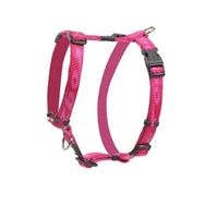 Rogz Alpinist Tuig Dokuma Pembe 2x45-75 cm Large Köpek Göğüs Tasması