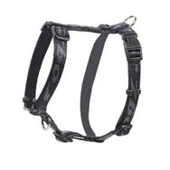 Rogz Alpinist Tuig Dokuma Siyah 1.1x23-37 cm Small Köpek Göğüs Tasması