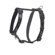 Rogz Alpinist Tuig Dokuma Siyah 1.6x32-52 cm Medium Köpek Göğüs Tasması