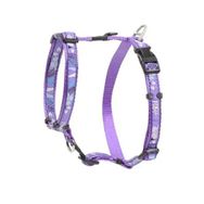 Rogz Fancy Dress Tuig Çiçek Desenli Mor 2.5x60-100 cm Xlarge Köpek Göğüs Tasması
