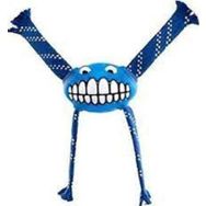 Rogz Toyz Grinz Flossy Gülen Surat Mavi 24 cm Large Diş Bakım Köpek Oyuncağı