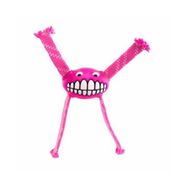 Rogz Toyz Grinz Flossy Gülen Surat Pembe 21 cm Medium Diş Bakım Köpek Oyuncağı
