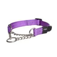 Rogz Utility Control Chain Halsband Kontrol Zincirli Mor 2.5x45-70 cm Xlarge Köpek Boyun Tasması